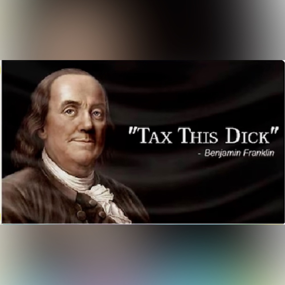 Benjamin Franklin banner/flag
